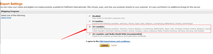 亞馬遜平臺(tái)跨國(guó)出口設(shè)置的步驟講解